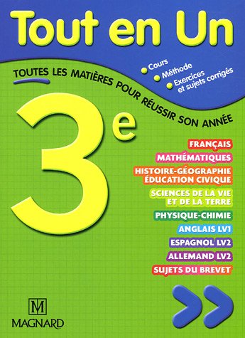 Stock image for Tout en un 3e for sale by Ammareal