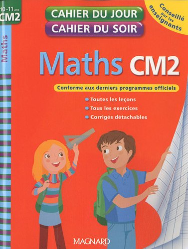 9782210748262: Maths. CM2. Per la Scuola elementare (Cahier du jour/cahier du soir)
