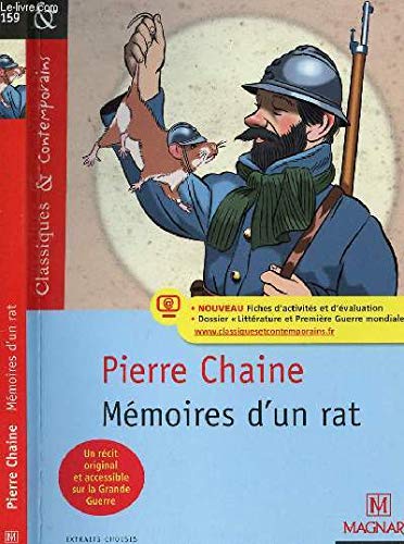 Beispielbild fr MEMOIRES D UN RAT zum Verkauf von Ammareal