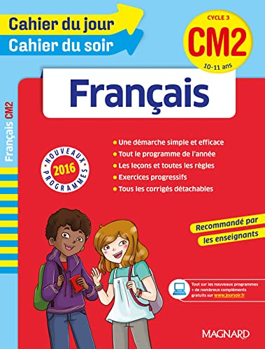 Beispielbild fr Cahier du jour/Cahier du soir Franais CM2 - Nouveau programme 2016 zum Verkauf von Ammareal