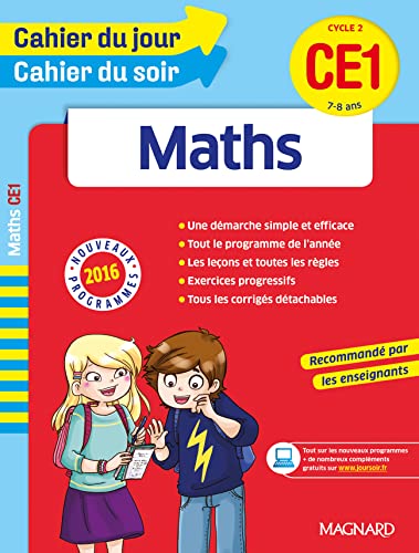 9782210752382: Cahier du jour cahier du soir. Maths. Per la Scuola elementare