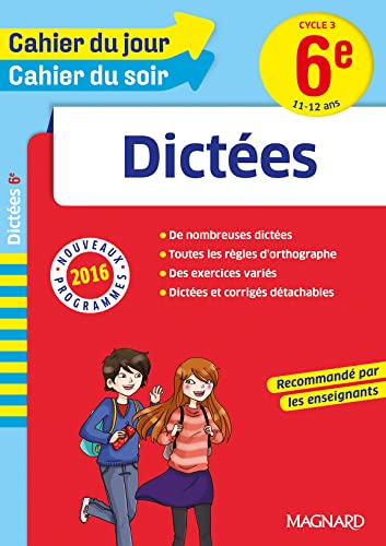 9782210752979: Cahier du Jour/Cahier du Soir - Dictes 6e