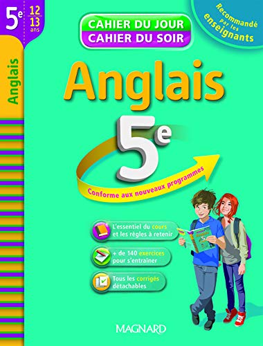 Stock image for Cahier du Jour / Cahier du Soir - Anglais 5e for sale by Ammareal