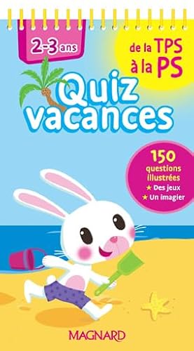 9782210753402: Quiz vacances de la Trs Petite Section  la Petite Section: 1