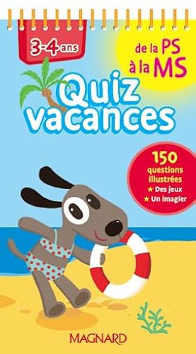 9782210753419: Quiz vacances de la Petite Section  la Moyenne Section