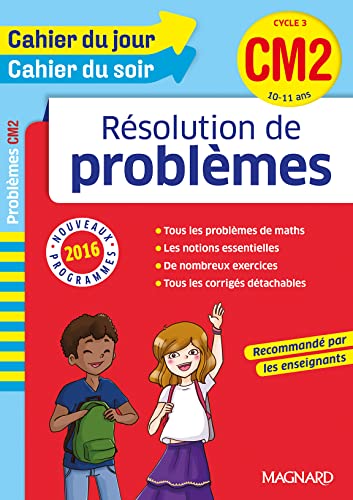 9782210753457: Cahier du jour/Cahier du soir Rsolution de problmes CM2 - Nouveau programme 2016