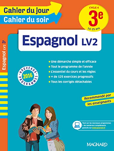 9782210753525: Cahier du Jour/Cahier du Soir - Espagnol 3e