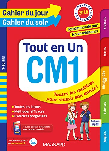 Beispielbild fr Tout En Un Cm1, 9-10 Ans : Toutes Les Matires Pour Russir Son Anne ! : Nouveaux Programmes 2016 zum Verkauf von RECYCLIVRE