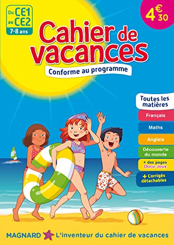 Beispielbild fr Cahier de vacances - Du CE1 au CE2 - 7-8 ans zum Verkauf von Ammareal