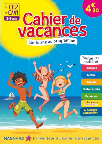 Beispielbild fr Cahier de Vacances Du Ce2 Au Cm1: 8-9 Ans zum Verkauf von Hamelyn