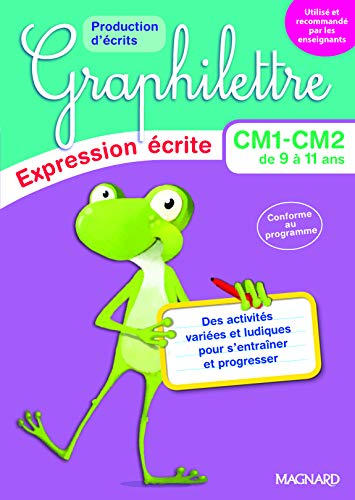 Beispielbild fr 2017 Graphilettre Production d'Ecrits CM1 CM2: Production d'crits zum Verkauf von Buchpark
