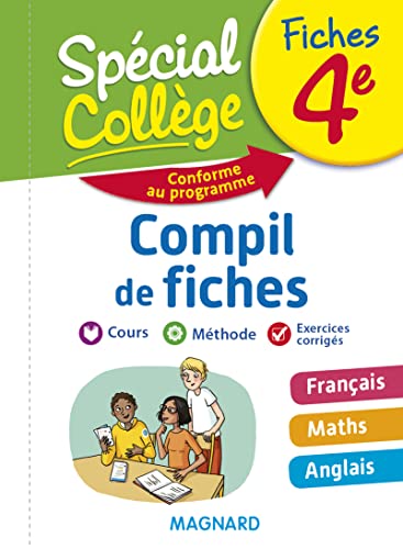 Stock image for Spécial Collège Compil de fiches 4e (2018) [FRENCH LANGUAGE - No Binding ] for sale by booksXpress