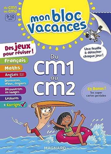 Beispielbild fr Mon Bloc Vacances : Du CM1 au CM2- Cahier de vacances zum Verkauf von medimops