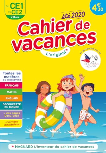 Beispielbild fr Cahier de vacances 2020, du CE1 vers le CE2 7-8 ans: Magnard, l  inventeur du cahier de vacances zum Verkauf von WorldofBooks