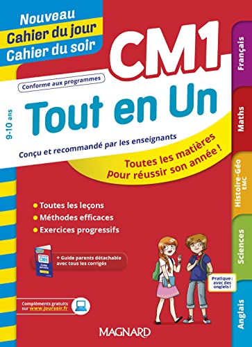Beispielbild fr Nouveau Cahier du Jour / Cahier du Soir - Tout en un CM1 zum Verkauf von medimops