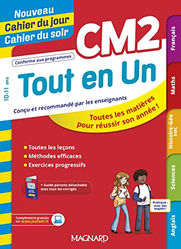 Beispielbild fr Nouveau Cahier du Jour / Cahier du Soir - Tout en un CM2 zum Verkauf von medimops