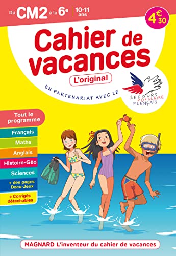 Beispielbild fr Cahier de vacances 2021, du CM2 vers la 6e 10-11 ans: Magnard, l?inventeur du cahier de vacances (2021) zum Verkauf von medimops