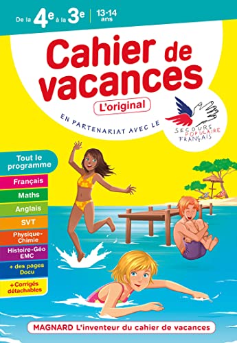 Stock image for Cahier de vacances 2022, de la 4e vers la 3e: Magnard, l'inventeur des cahiers de vacances for sale by Ammareal