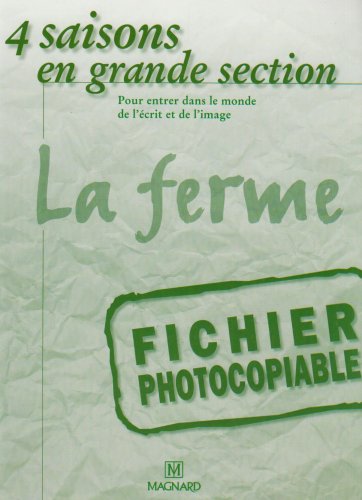 Stock image for La Ferme : Fichier Photocopiable for sale by RECYCLIVRE