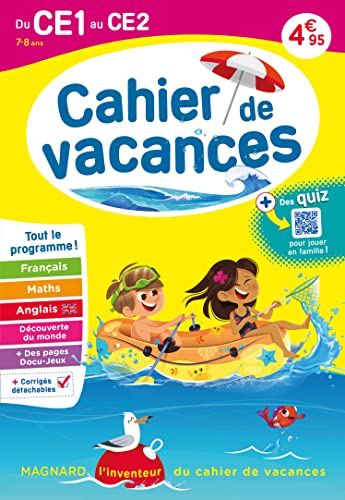 Beispielbild fr Cahier de vacances 2023, du CE1 vers le CE2 7-8 ans: Magnard, l?inventeur du cahier de vacances zum Verkauf von medimops