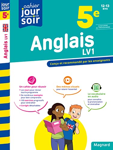 Beispielbild fr Anglais 5e LV1 - Cahier Jour Soir: Conu et recommand par les enseignants zum Verkauf von medimops
