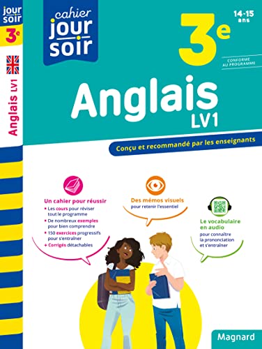 Beispielbild fr Anglais 3e LV1 - Cahier Jour Soir: Conu et recommand par les enseignants zum Verkauf von medimops