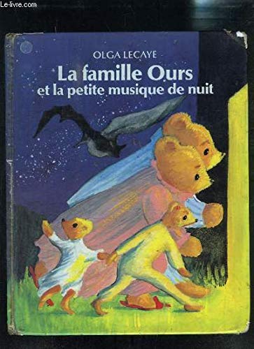 Beispielbild fr famille ours et petite musique de nuit zum Verkauf von Ammareal