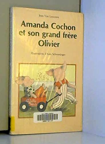 9782211015417: Amanda Cochon et son grand frre Olivier
