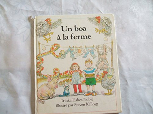 Stock image for Un Boa  La Ferme for sale by RECYCLIVRE
