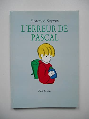 Beispielbild fr L'erreur de pascal [Paperback] Florence SEYVOS zum Verkauf von LIVREAUTRESORSAS