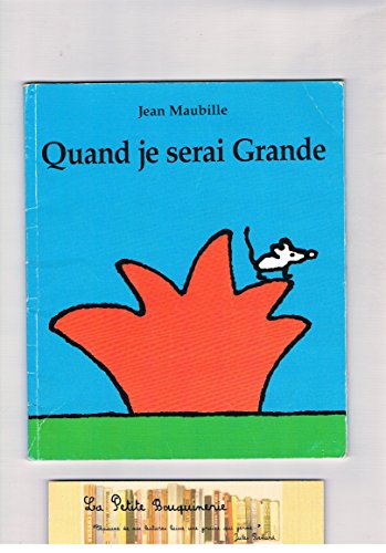 Stock image for Quand je serai grande for sale by medimops