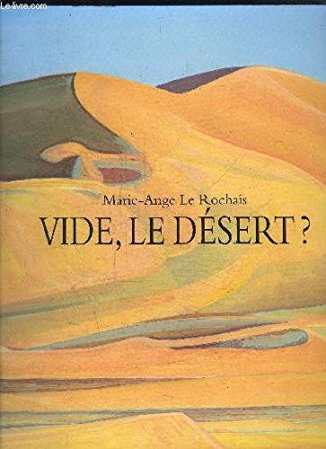 Stock image for Vide, le dsert ? for sale by Librairie Th  la page