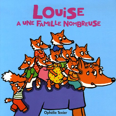 9782211083508: Louise a une famille nombreuse