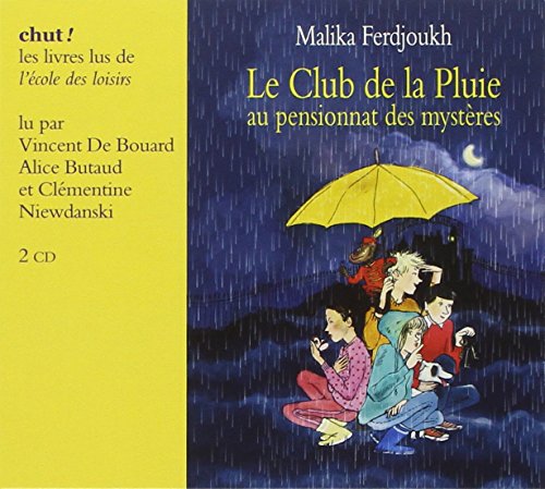 Beispielbild fr LE CLUB DE LA PLUIE AU PENSIONNAT DES MYSTERES (LIVRE LU) 2 CD zum Verkauf von Gallix