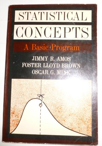 Beispielbild fr Statistical Concepts: A Basic Program zum Verkauf von ThriftBooks-Atlanta