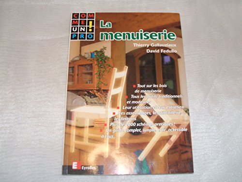 9782212068191: Menuiserie comme un professionnel