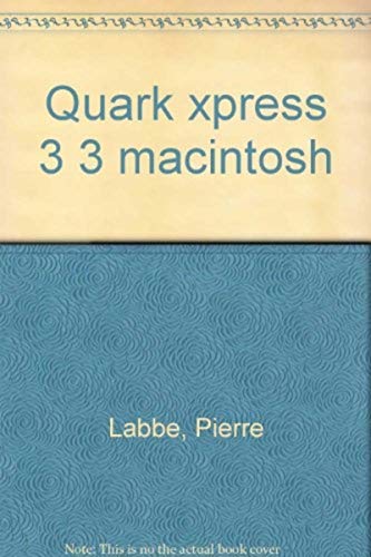 Beispielbild fr Quark Xpress 3.3 zum Verkauf von medimops