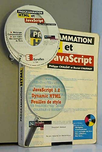 Beispielbild fr Programmation HTML et JavaScript zum Verkauf von Ammareal