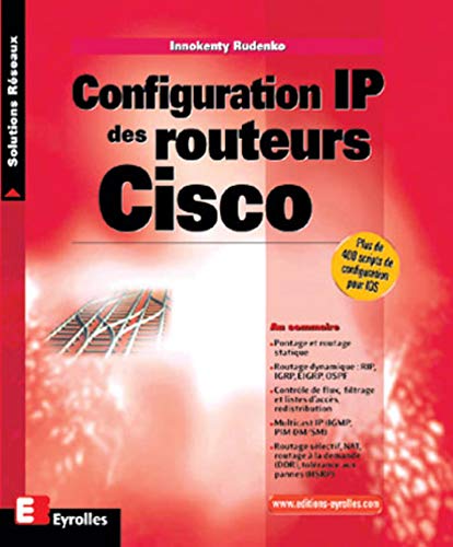 Stock image for Configuration IP des routeurs Cisco for sale by medimops