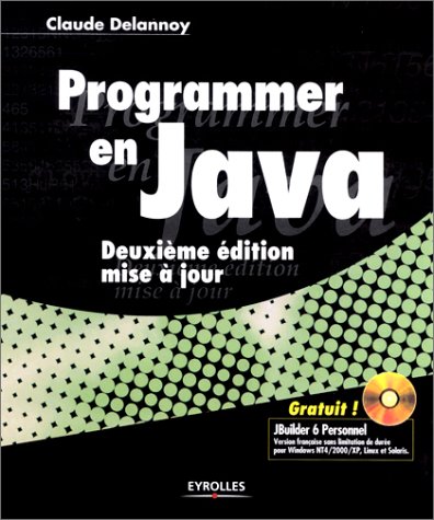 9782212111194: Programmer en Java.: Avec CD-ROM, 2me dition