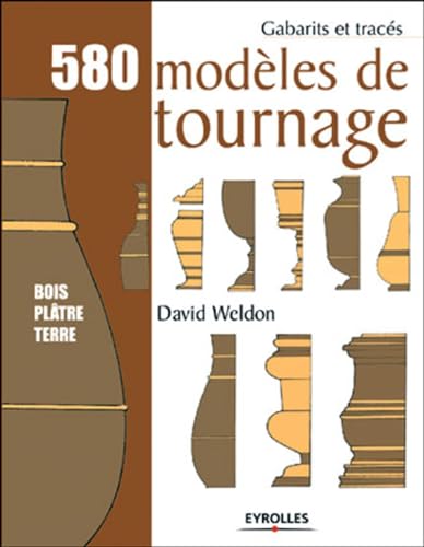 Beispielbild fr 580 Modles De Tournage : Bois, Pltre, Terre zum Verkauf von RECYCLIVRE