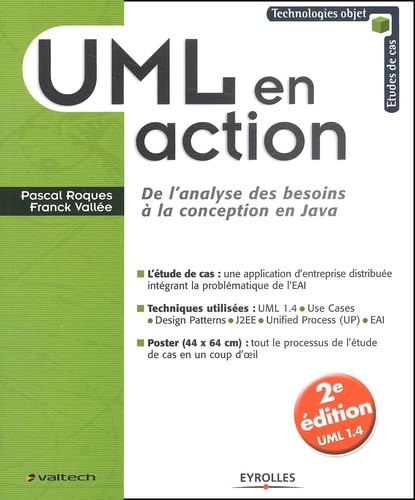 Stock image for UML en action. : De l'analyse des besoins  la conception en Java, 2me Edition for sale by Ammareal