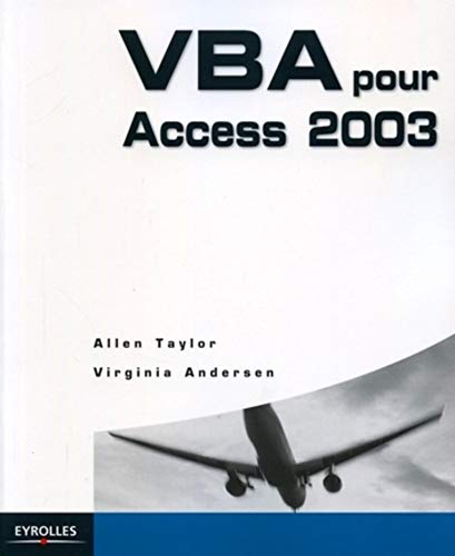 9782212114652: VBA pour Access 2003