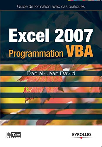 Stock image for Excel 2007, Programmation Vba : Guide De Formation Avec Cas Pratiques for sale by RECYCLIVRE