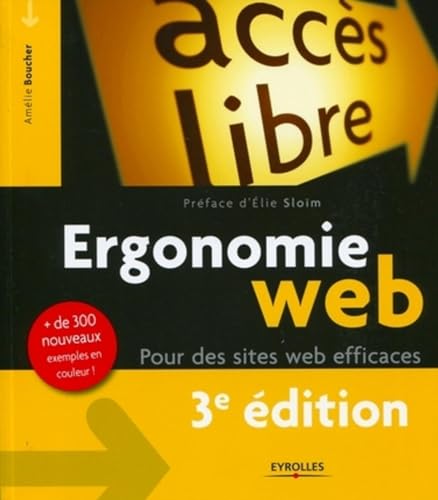 Beispielbild fr Ergonomie web : Pour des sites web efficaces zum Verkauf von medimops