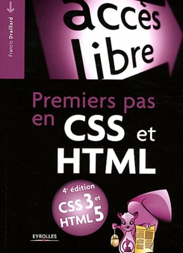 9782212133387: Premiers pas en CSS et HTML CSS 3 et HTML 5