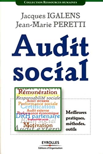 Beispielbild fr Audit social : Meilleures pratiques, mthodes, outils zum Verkauf von Ammareal