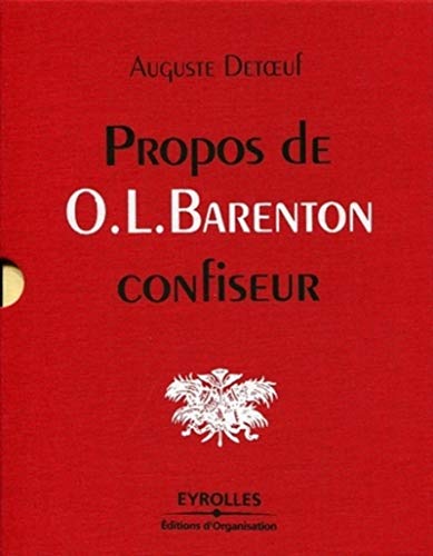 9782212544855: Propos de O.-L. Barenton: Confiseur