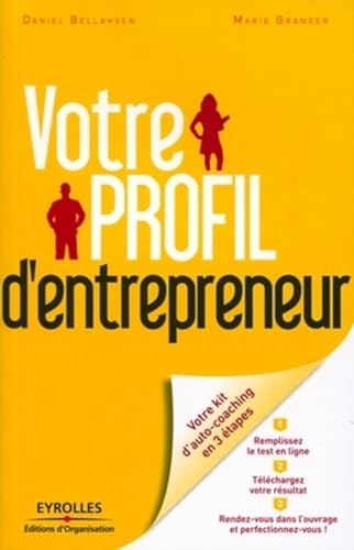 Stock image for Votre profil d'entrepreneur : Votre kit d'auto-coaching en 3 tapes for sale by medimops