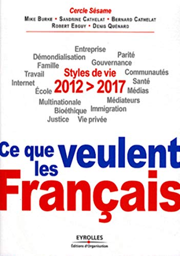 Imagen de archivo de 2012-2017 : ce que veulent les Franais: Styles de vie. Entreprise, dmondialisation, parit, famille, gouvernance, travail, communauts, in a la venta por Ammareal